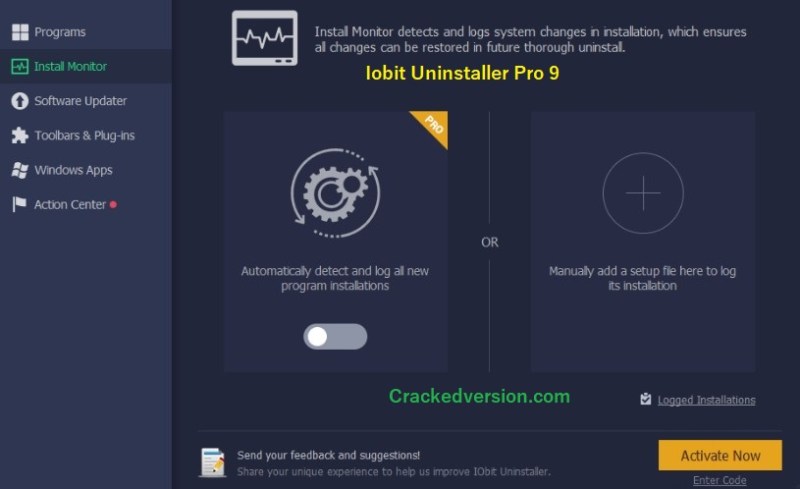 IObit Uninstaller Pro 12.4.0.6 Crack + Serial Key Download [2023]