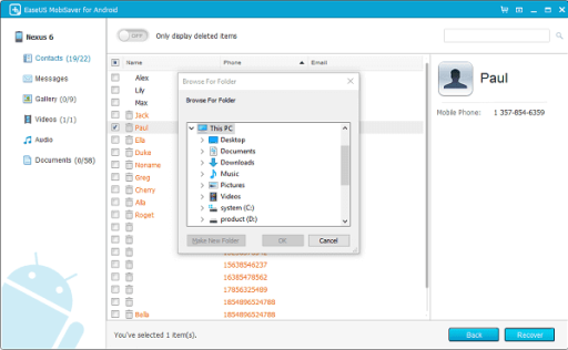 EaseUS MobiSaver 7.6.0.0 Crack With License Code Free Download 2022