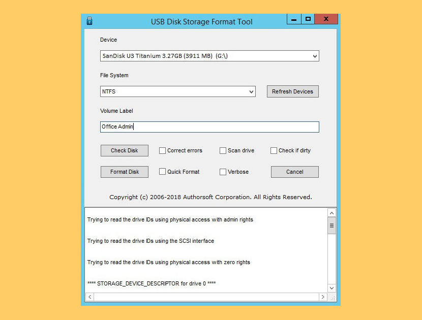 USB Flash Drive Format 1.0.0.320 Crack With Serial Download 2023